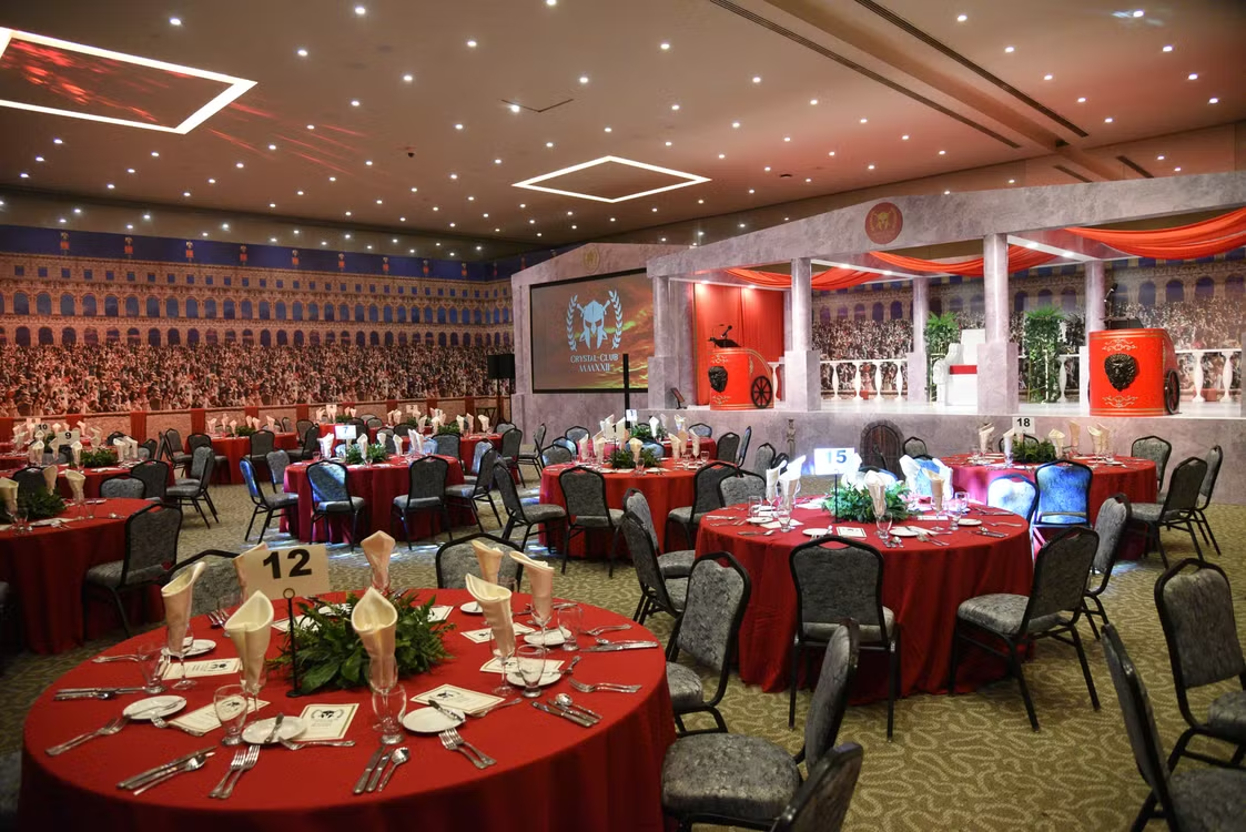 MICE event planning with venue infrastructure and attendee experience