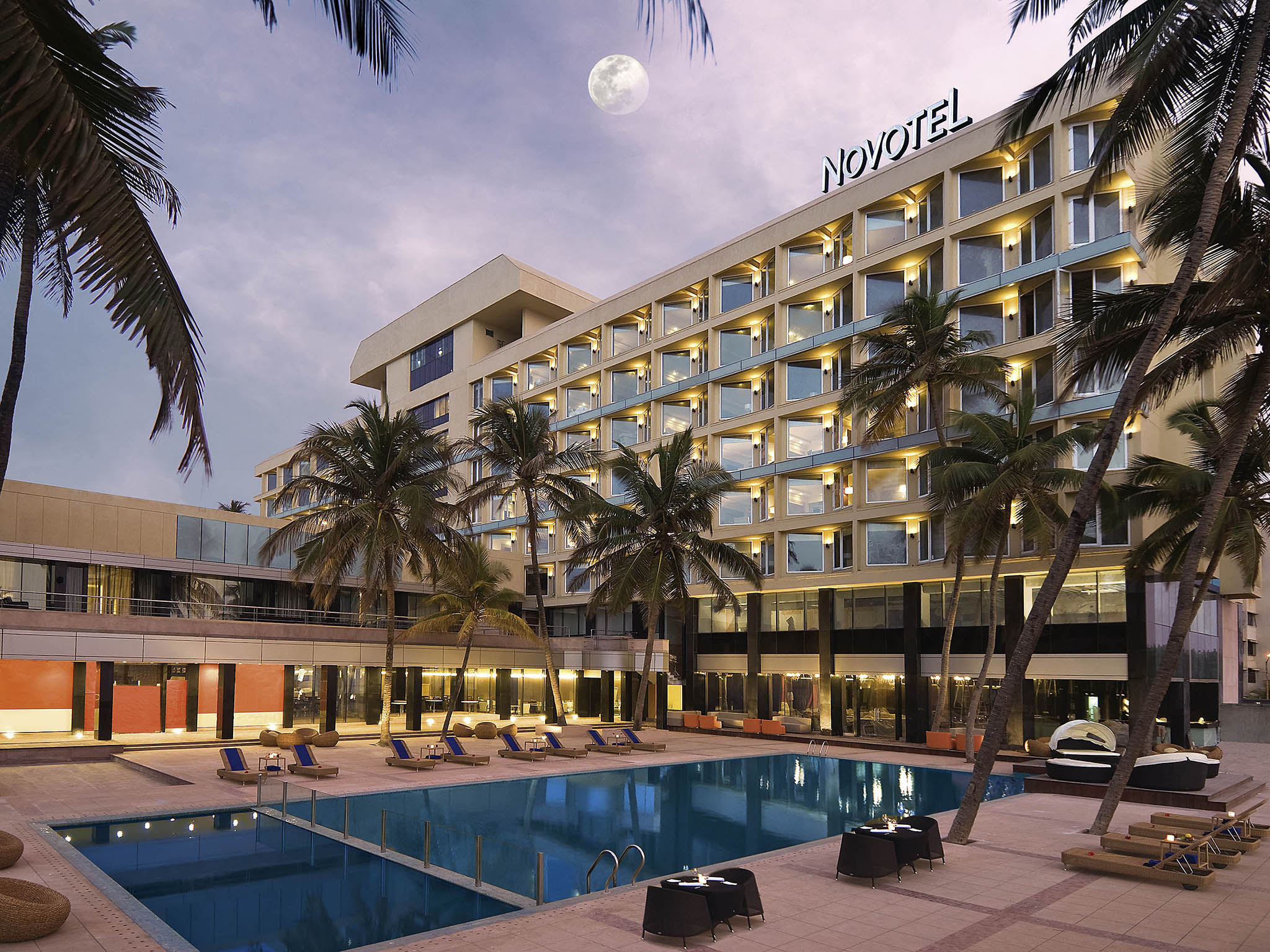 Novotel Mumbai Juhu Beach event space with Arabian Sea views